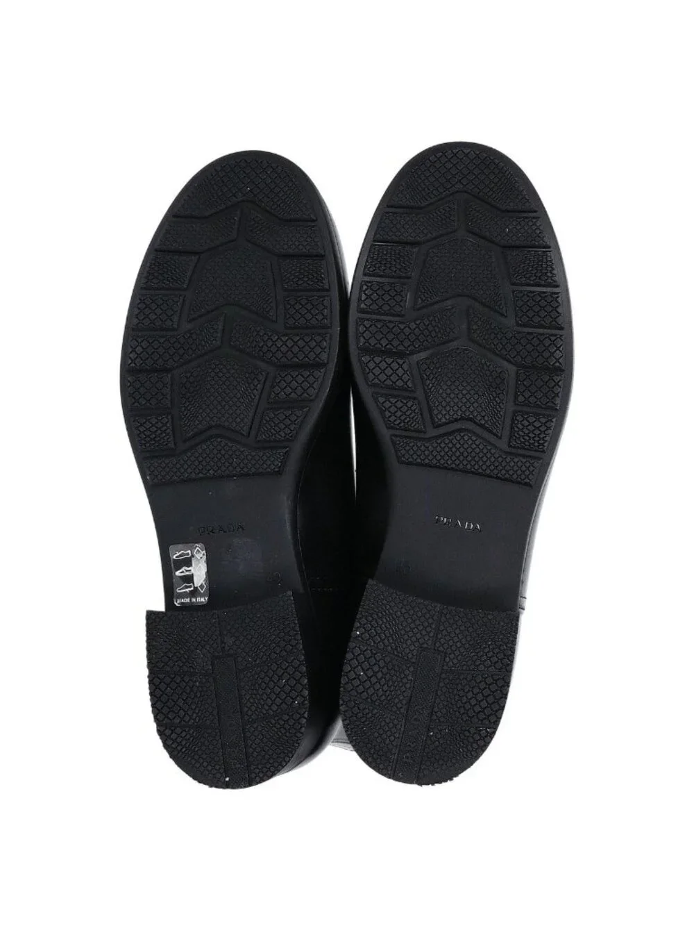 Prada Triangle Logo Rain Boots
